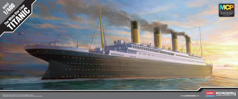 Academy 1/400 Scale RMS Titanic Model Kit
