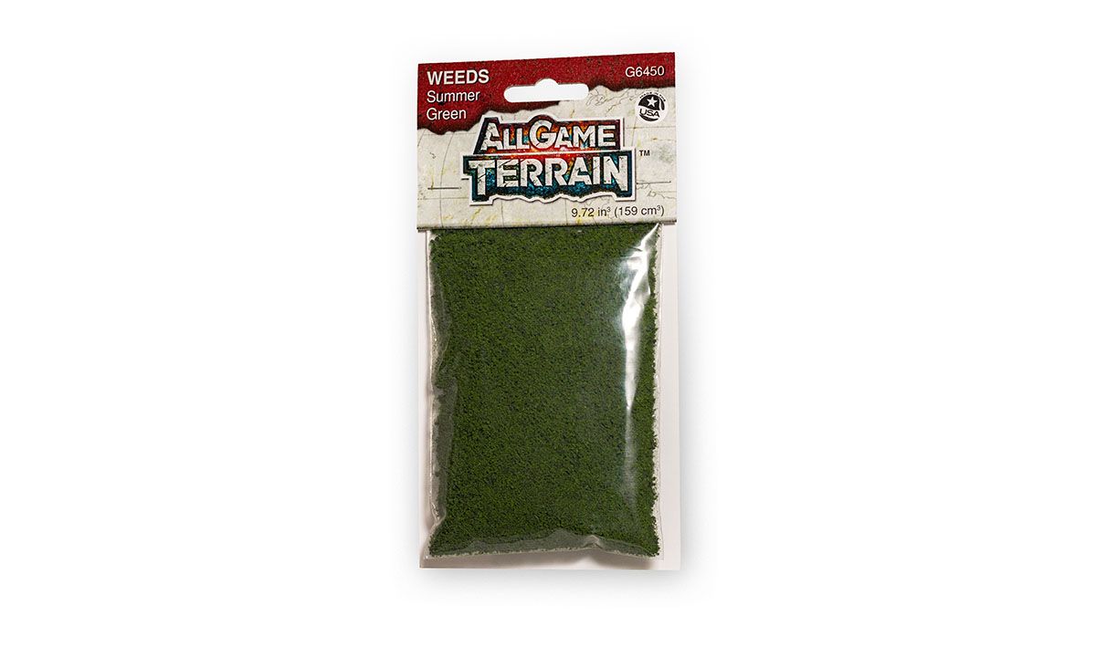 All Game Terrain Summer Green Weeds (159 ccm)