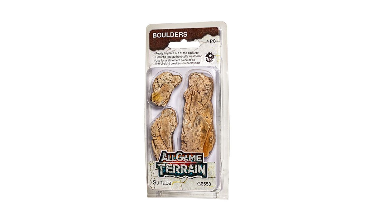 All Game Terrain Surface Boulders (4 pc)