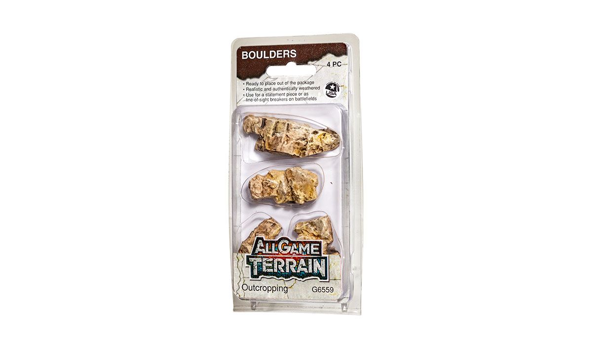 All Game Terrain Outcropping Boulders (4 pc)