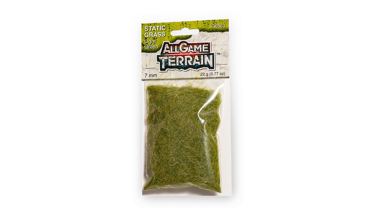 All Game Terrain Light Green Static Grass (7mm)