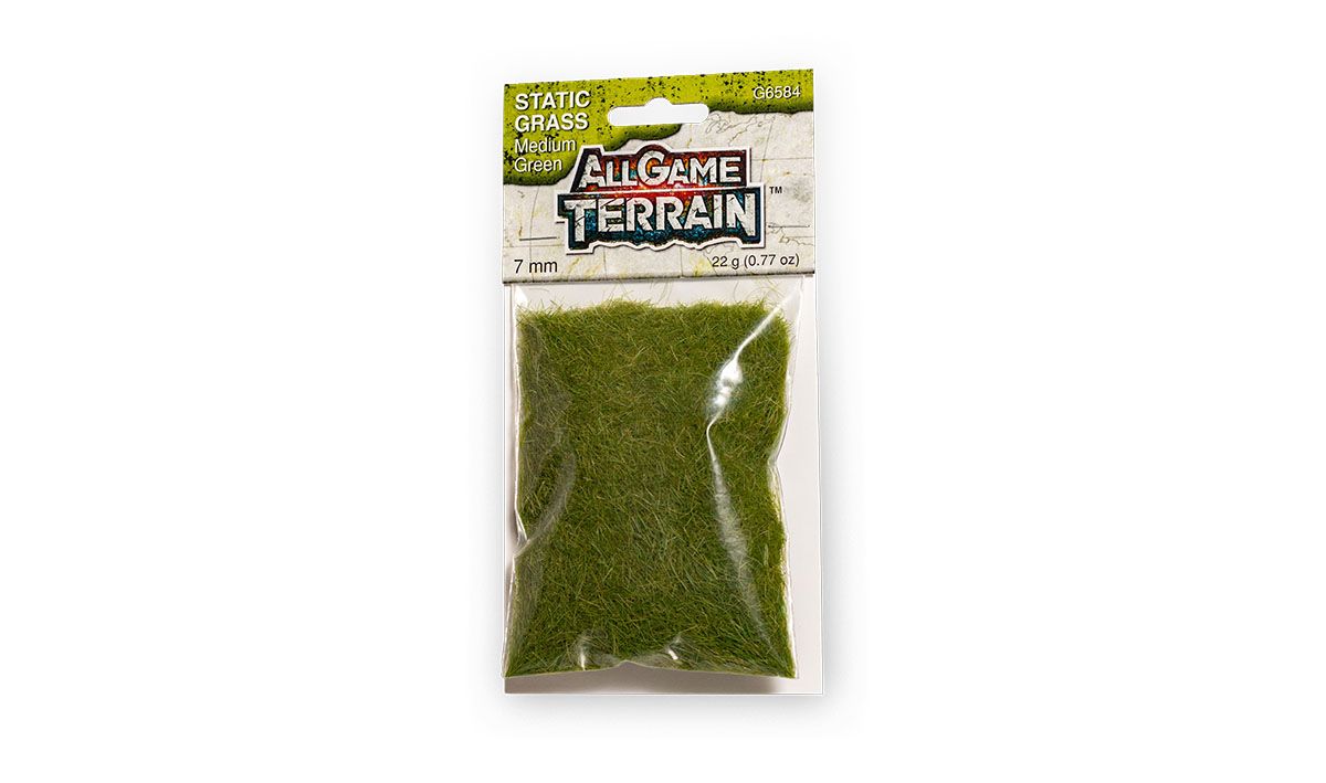 All Game Terrain Medium Green Static Grass (7mm)