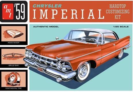 AMT 1/25 Scale 1959 Chrysler Imperial Model Kit