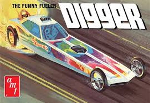 AMT 1/25 Scale Digger Dragster \"Fooler Fueler\" Model Kit