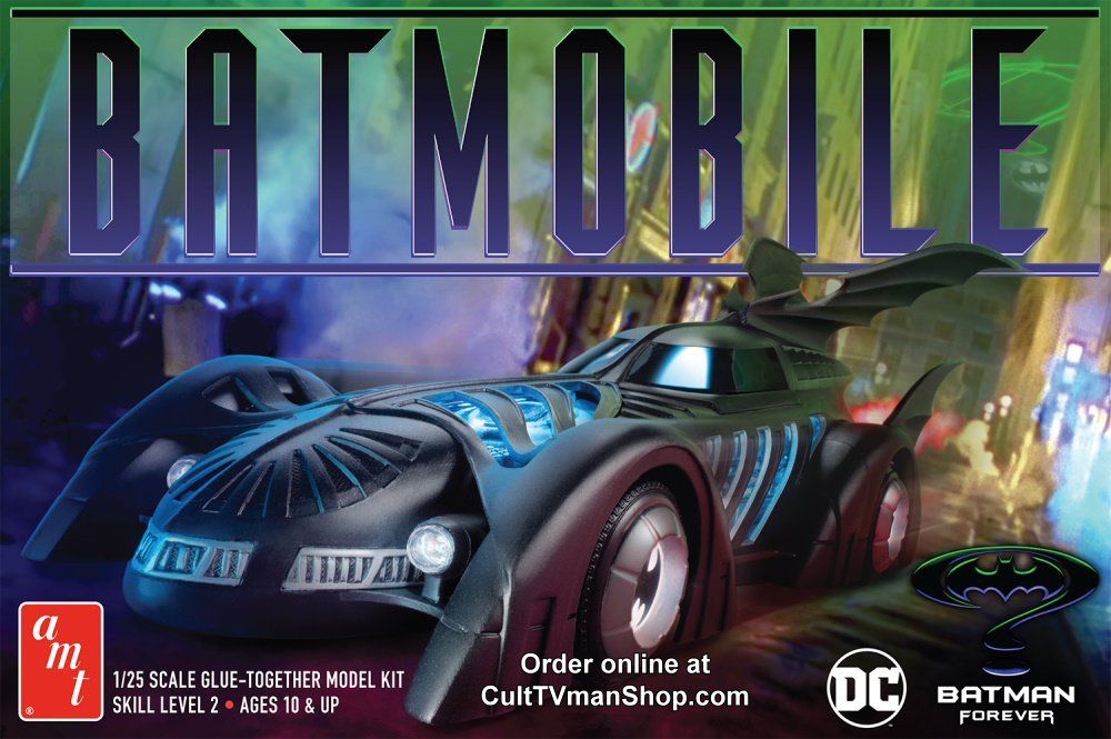 AMT 1/25 Scale Batman Forever Batmobile Model Kit