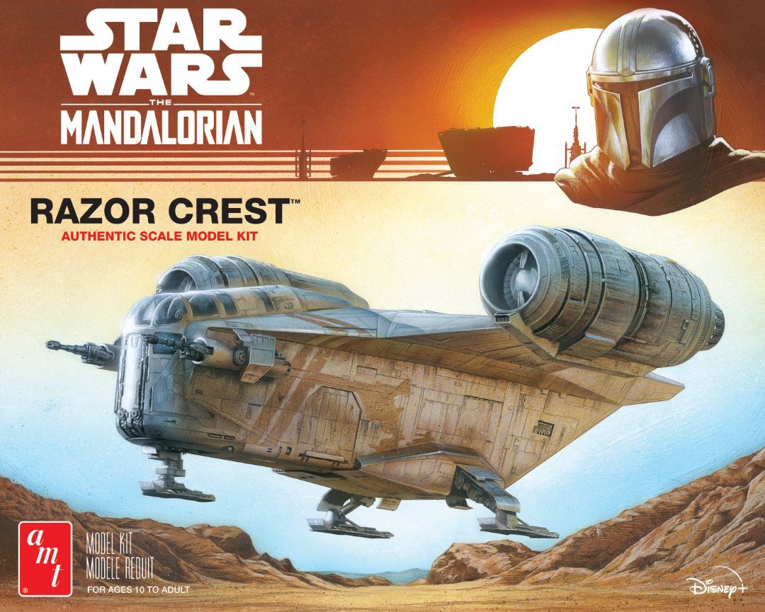 AMT 1/72 Scale Razor Crest (The Mandalorian) Model Kit