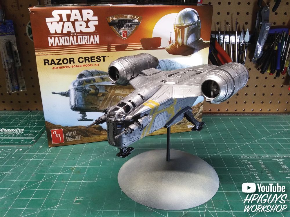 AMT 1/72 Scale Razor Crest (The Mandalorian) Model Kit