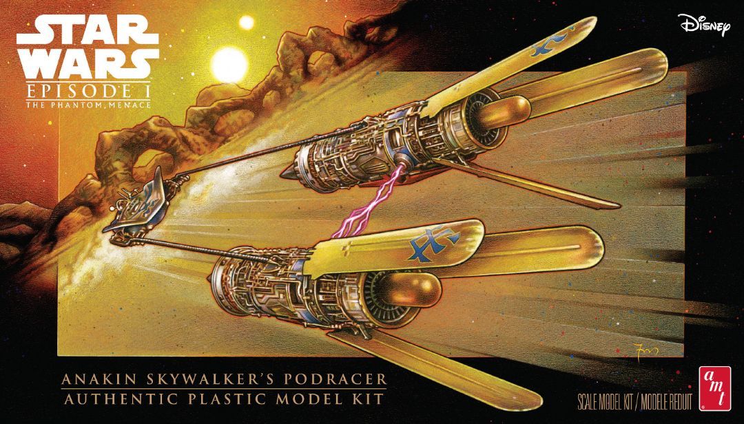AMT 1/32 Scale Star Wars: The Phantom Menace Anakin\'s Podracer