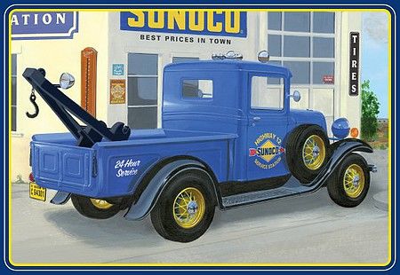 AMT 1/25 Scale 1934 Ford Pickup Sunoco Tow Truck Model Kit
