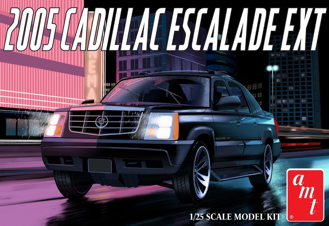 AMT 1/25 Scale 2005 Cadillac Escalade EXT Model Kit