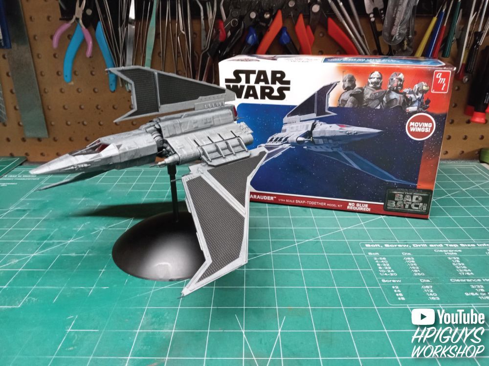 AMT 1/144 Scale Star Wars: The Bad Batch Havoc Marauder Model