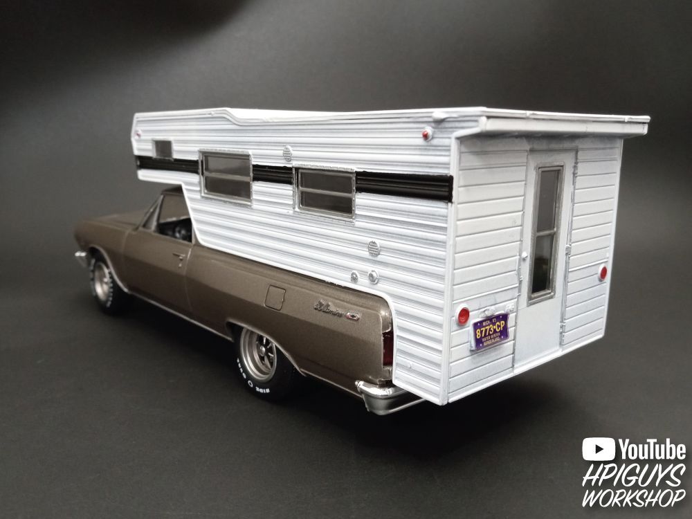 AMT 1/25 1965 Chevy El Camino w/Camper