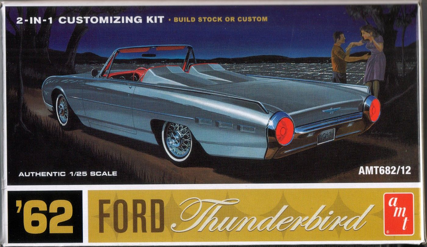 AMT 1/25 Scale1962 Ford Thunderbird - Limited Model Kit - Click Image to Close