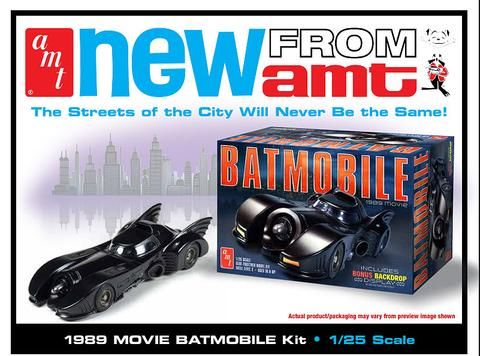 AMT 1/25 Scale 1989 Batmobile Model Kit