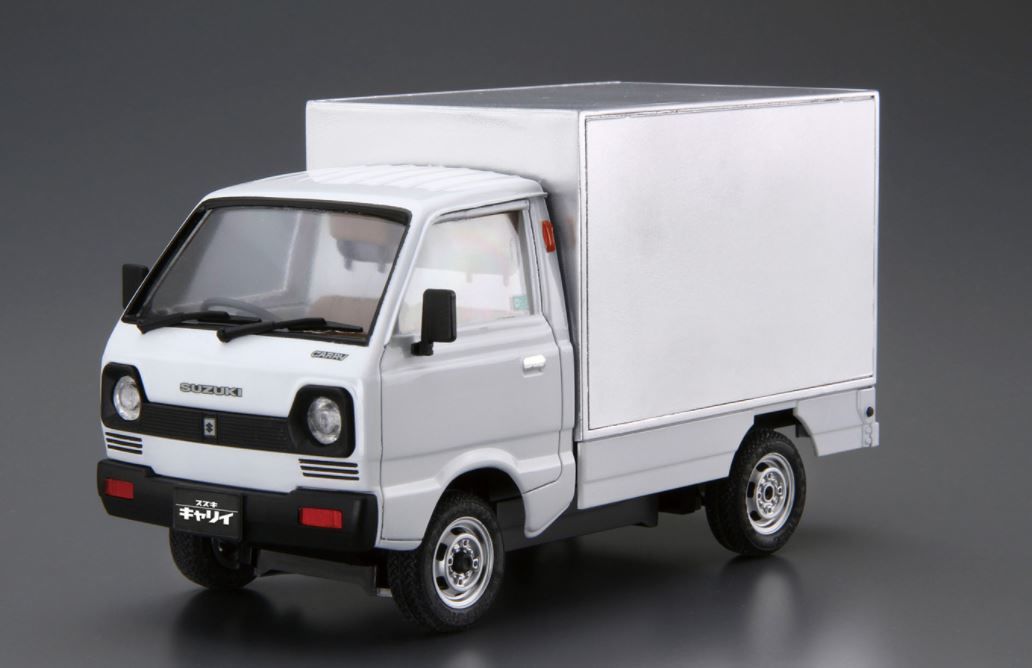 Aoshima 1/24 Scale Suzuki ST30 Carry Panel Van \'79 Model Kit - Click Image to Close