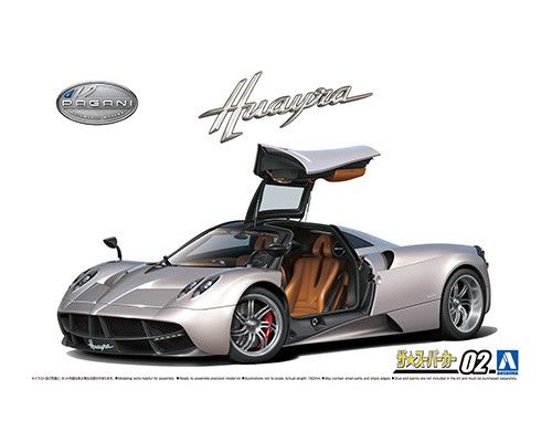 Aoshima 1/24 Scale Pagani Huayra \'12 Model Kit