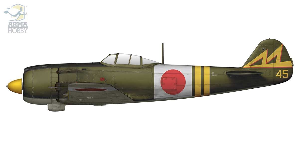 Arma Hobby 1/72 Scale Nakajima Ki-84 Hayate Expert Set Model Kit