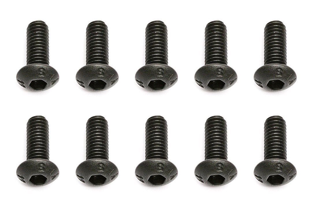 Team Associated M3x8mm Button Head Counter Sunk Screw (10pcs)