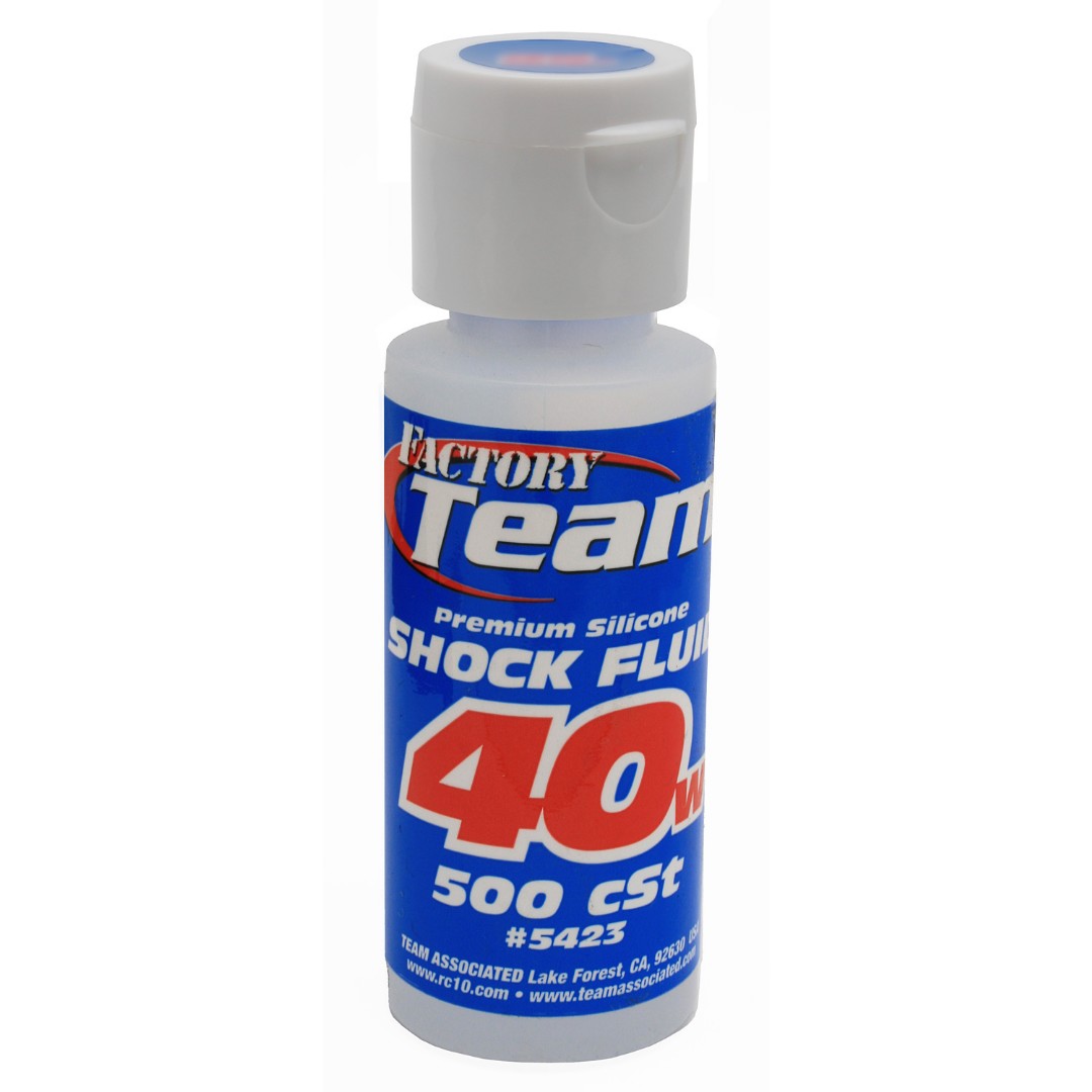 Team Associated Silicone Shock Oil (2oz) (40wt) - Click Image to Close
