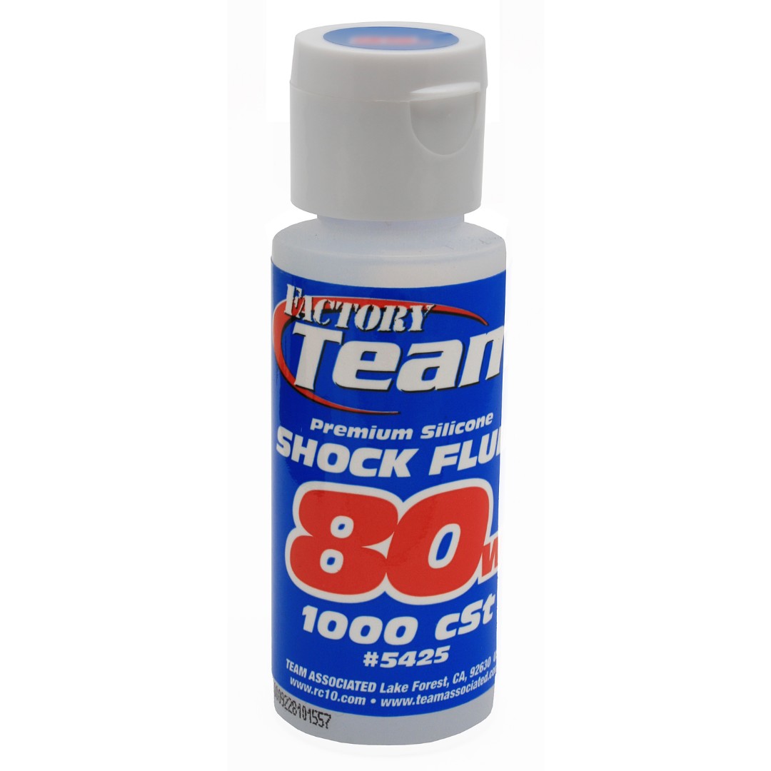 Team Associated Silicone Shock Oil (2oz) (80wt) - Click Image to Close