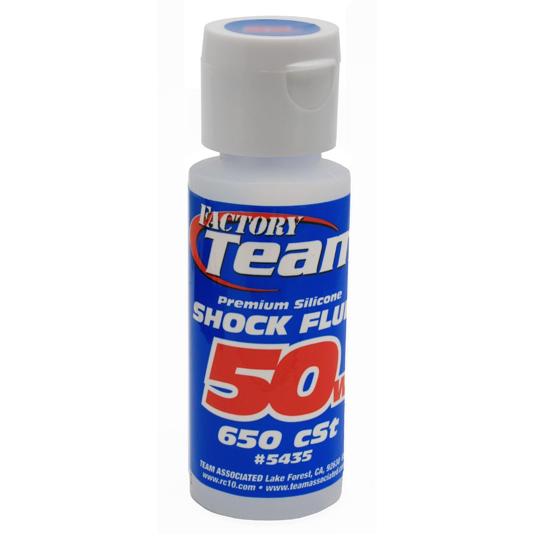 Team Associated Silicone Shock Oil (2oz) (50wt) - Click Image to Close