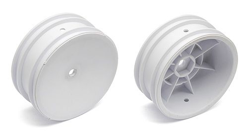 Team Associated 12mm Hex 2.2 Front Buggy Wheels (2) (B5) (White)