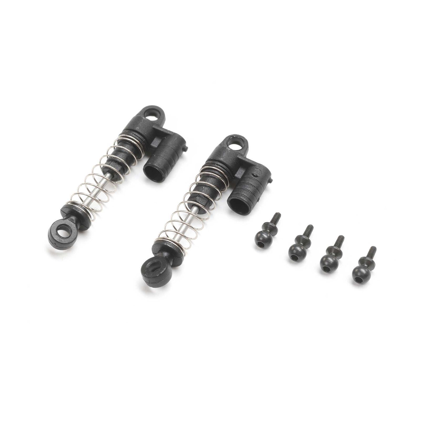 Rear Shock Set, 0.4mm Spring: SCX24 Gladiaor