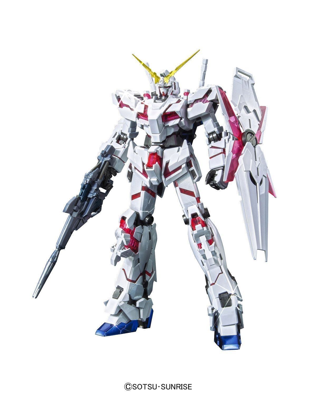 Bandai 1/100 Scale MG Unicorn Gundam (Red/Green Twin Frame Edit