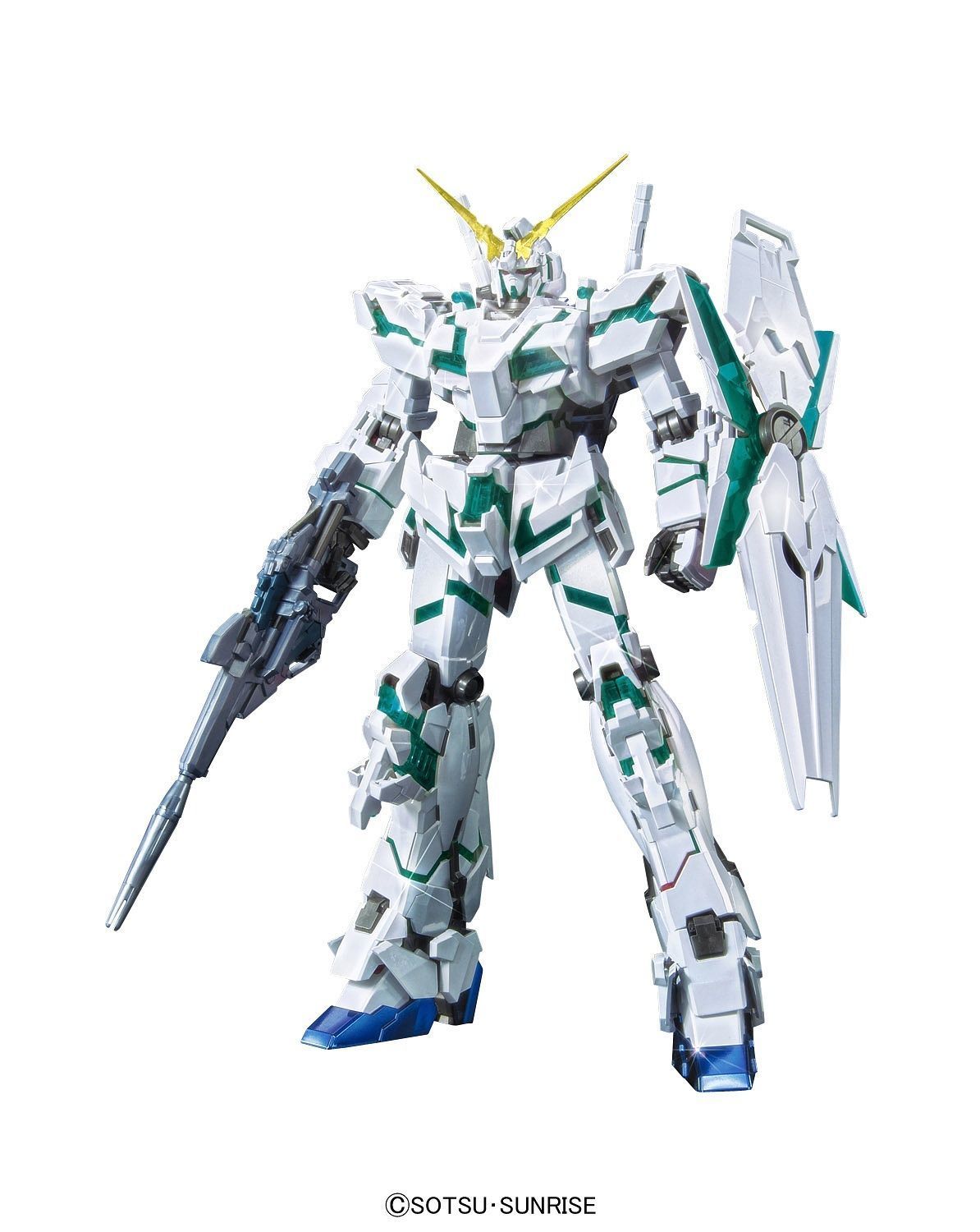 Bandai 1/100 Scale MG Unicorn Gundam (Red/Green Twin Frame Edit