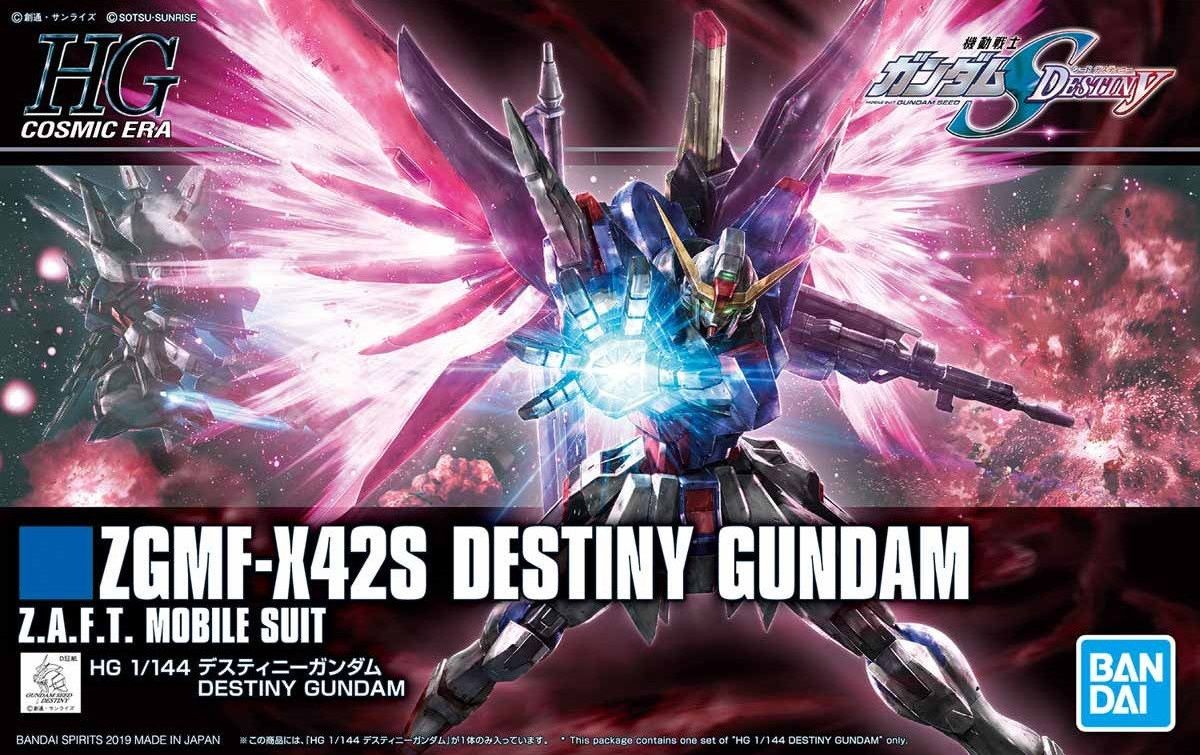 Bandai 1/144 Scale HGCE Destiny Gundam Model Kit