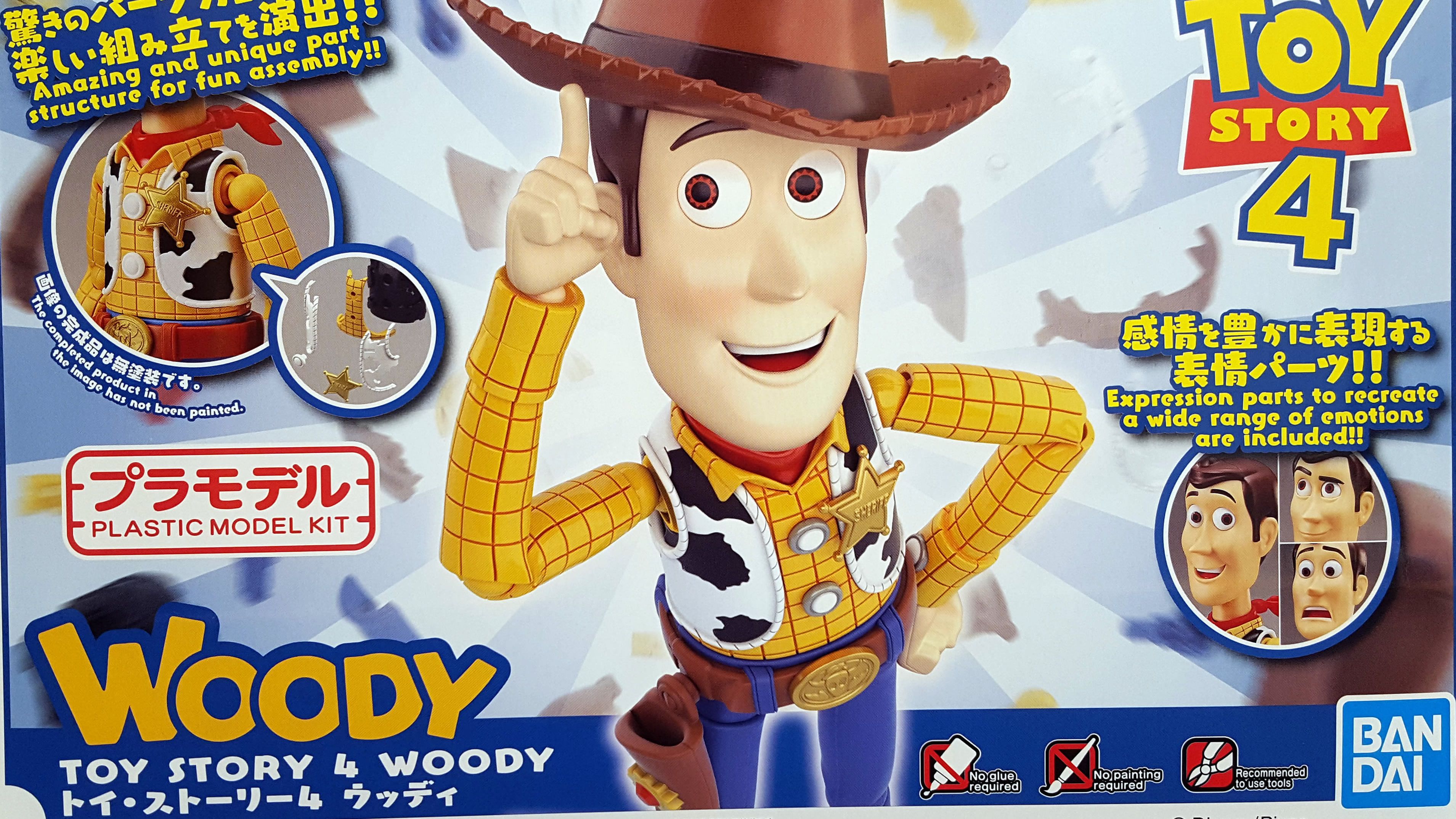 Bandai Toy Story 4 Woody Model Kit