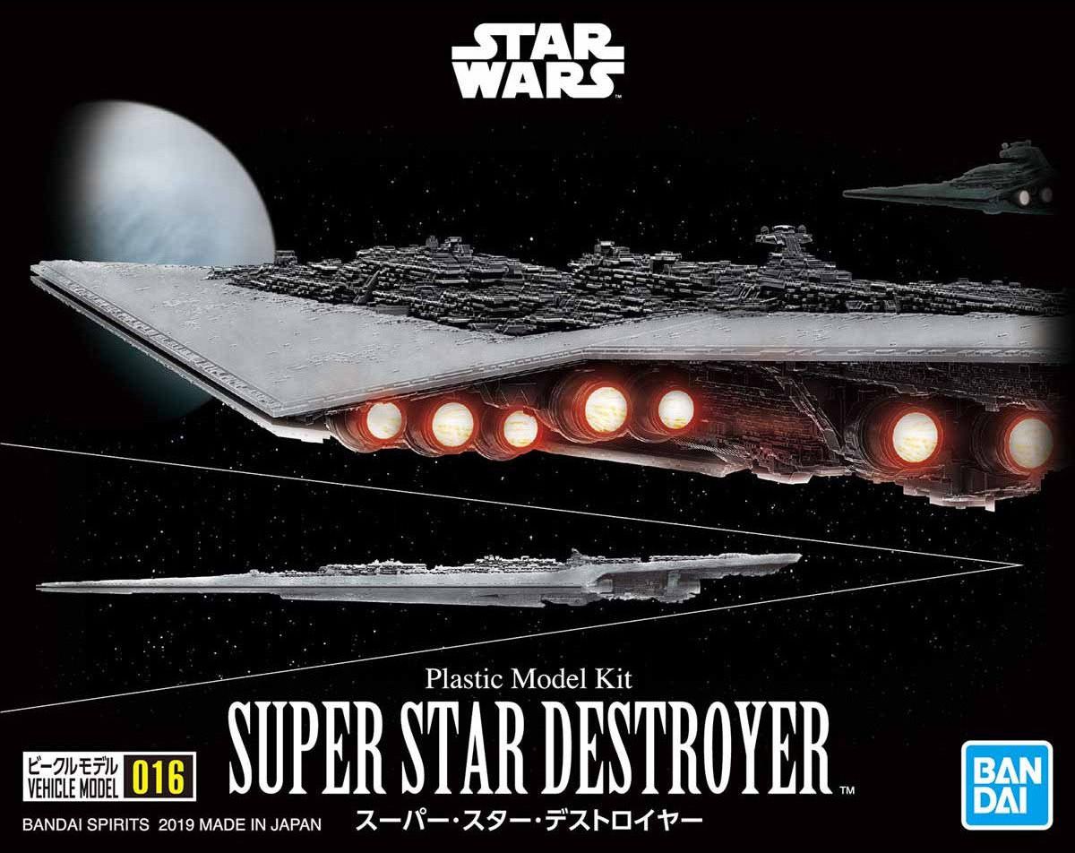 Bandai 1/10000 Scale Star Wars Super Star Destroyer Model Kit