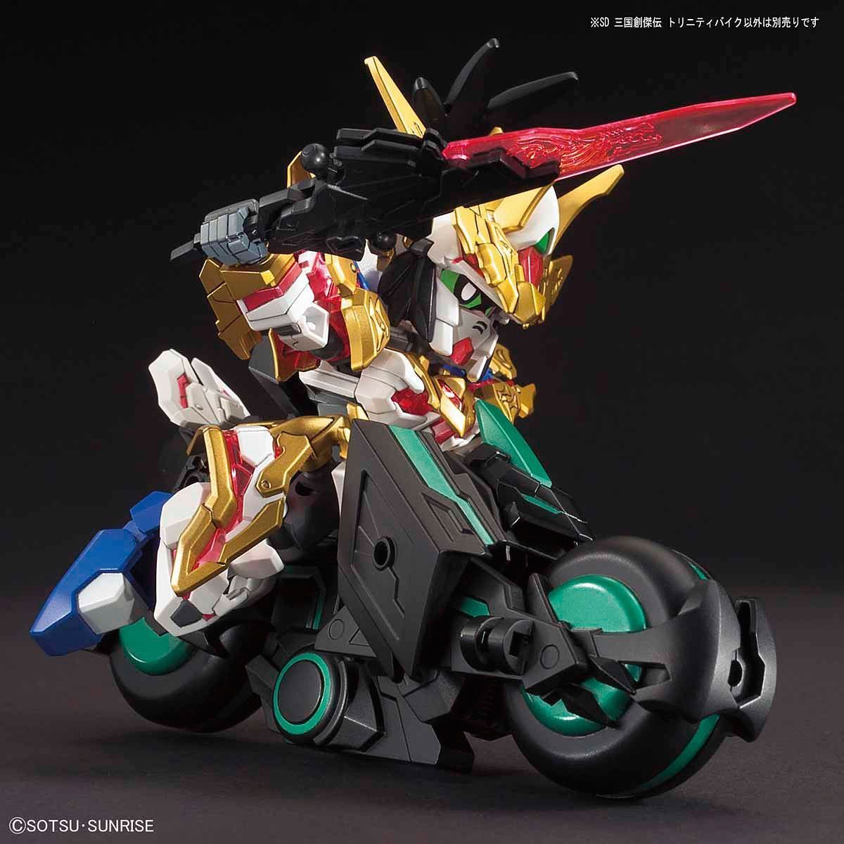 Bandai SD Sangoku Soketsuden Trinity Bike Model Kit