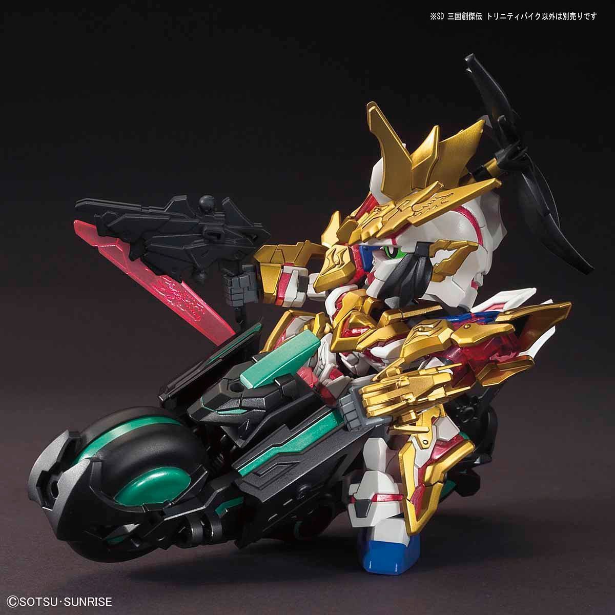 Bandai SD Sangoku Soketsuden Trinity Bike Model Kit