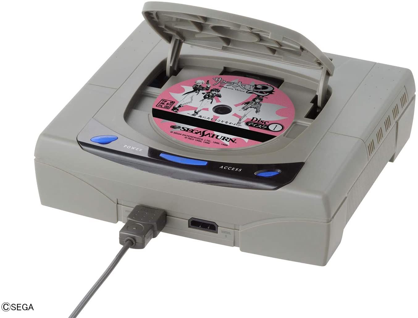 Bandai 2/5 Scale Best Hit Chronicle Sega Saturn Game Console