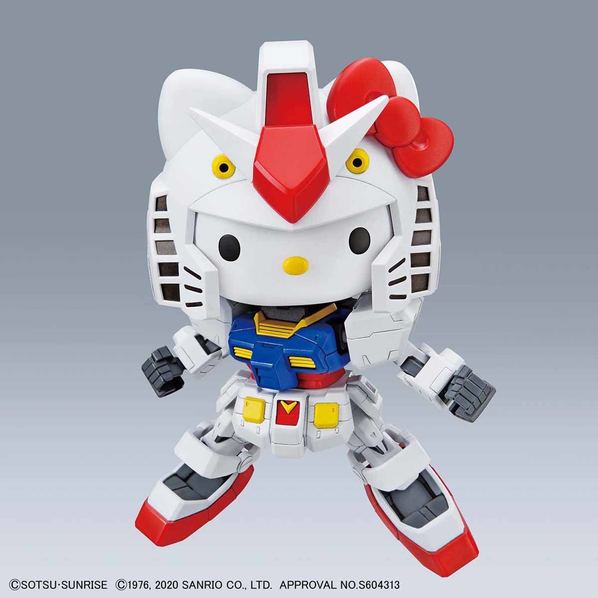 Bandai SD EX-Standard Hello Kitty / RX-78-2 Gundam Model Kit