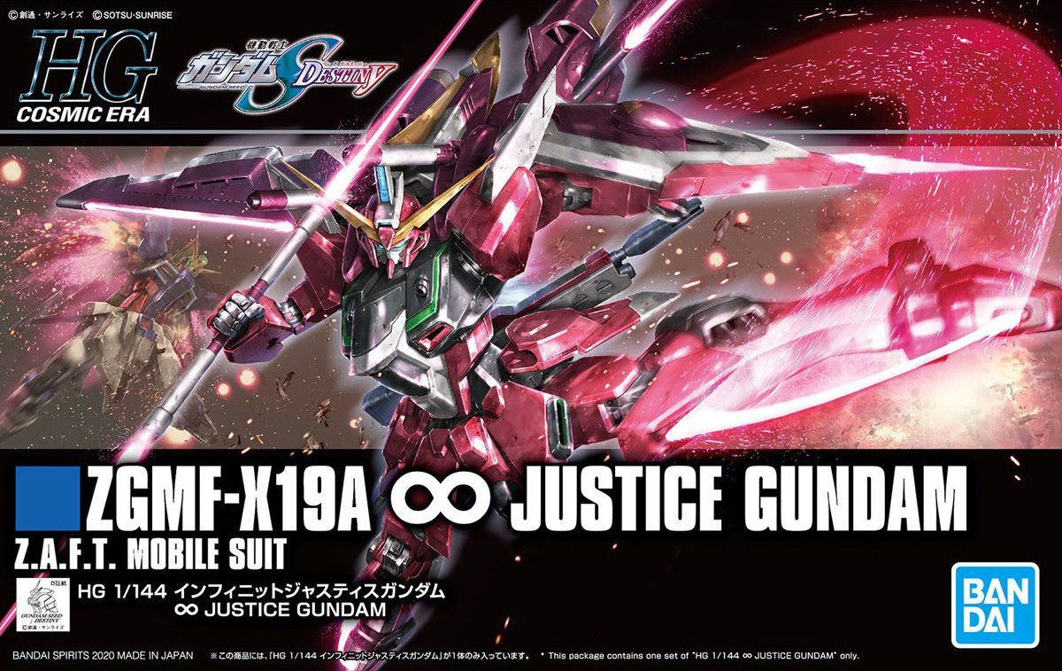 Bandai 1/144 Scale HGCE Infinite Justice Gundam Model Kit