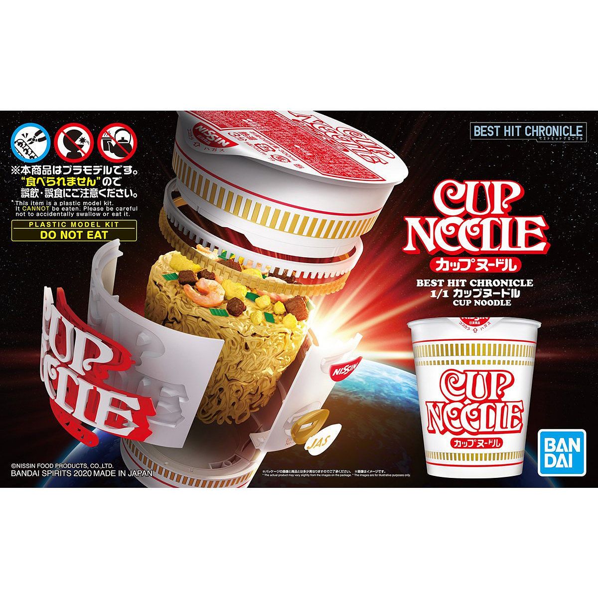 Bandai 1/1 Scale Best Hit Chronicle Cup Noodle Model Kit