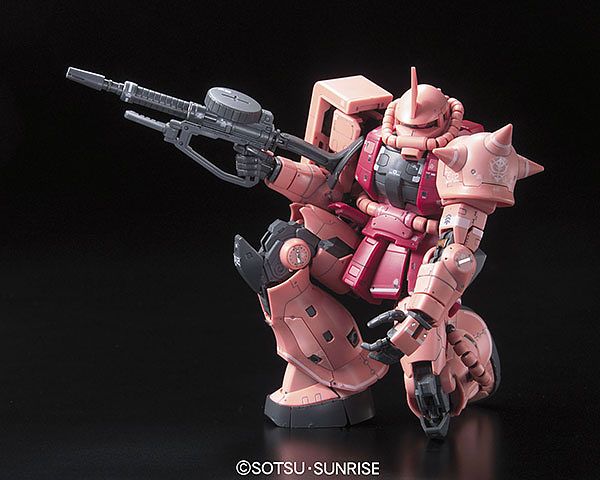 Bandai 1/144 Scale RG MS-06S Zaku II (Char) Model Kit