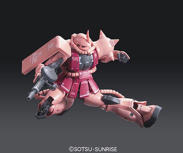 Bandai 1/144 Scale RG MS-06S Zaku II (Char) Model Kit