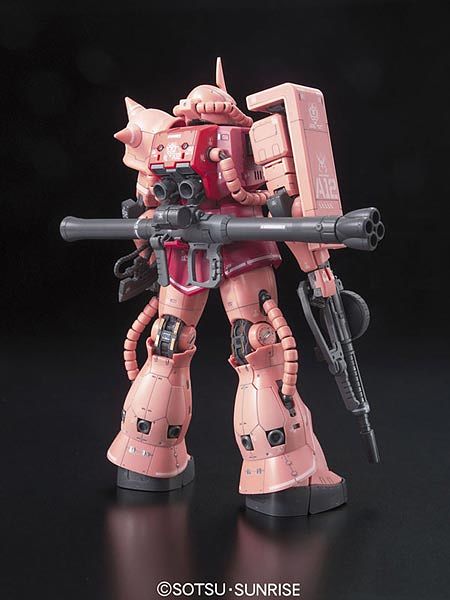 Bandai 1/144 Scale RG MS-06S Zaku II (Char) Model Kit