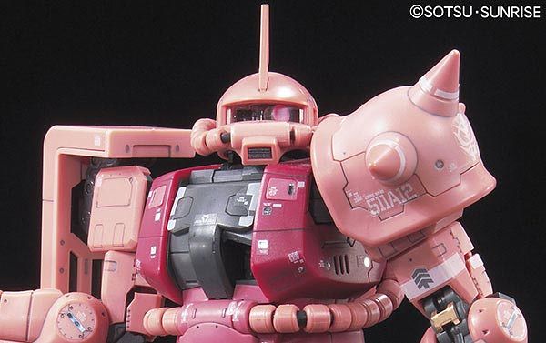 Bandai 1/144 Scale RG MS-06S Zaku II (Char) Model Kit