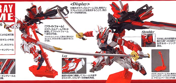 Bandai 1/100 Scale MG Astray Red Frame Revise Model Kit