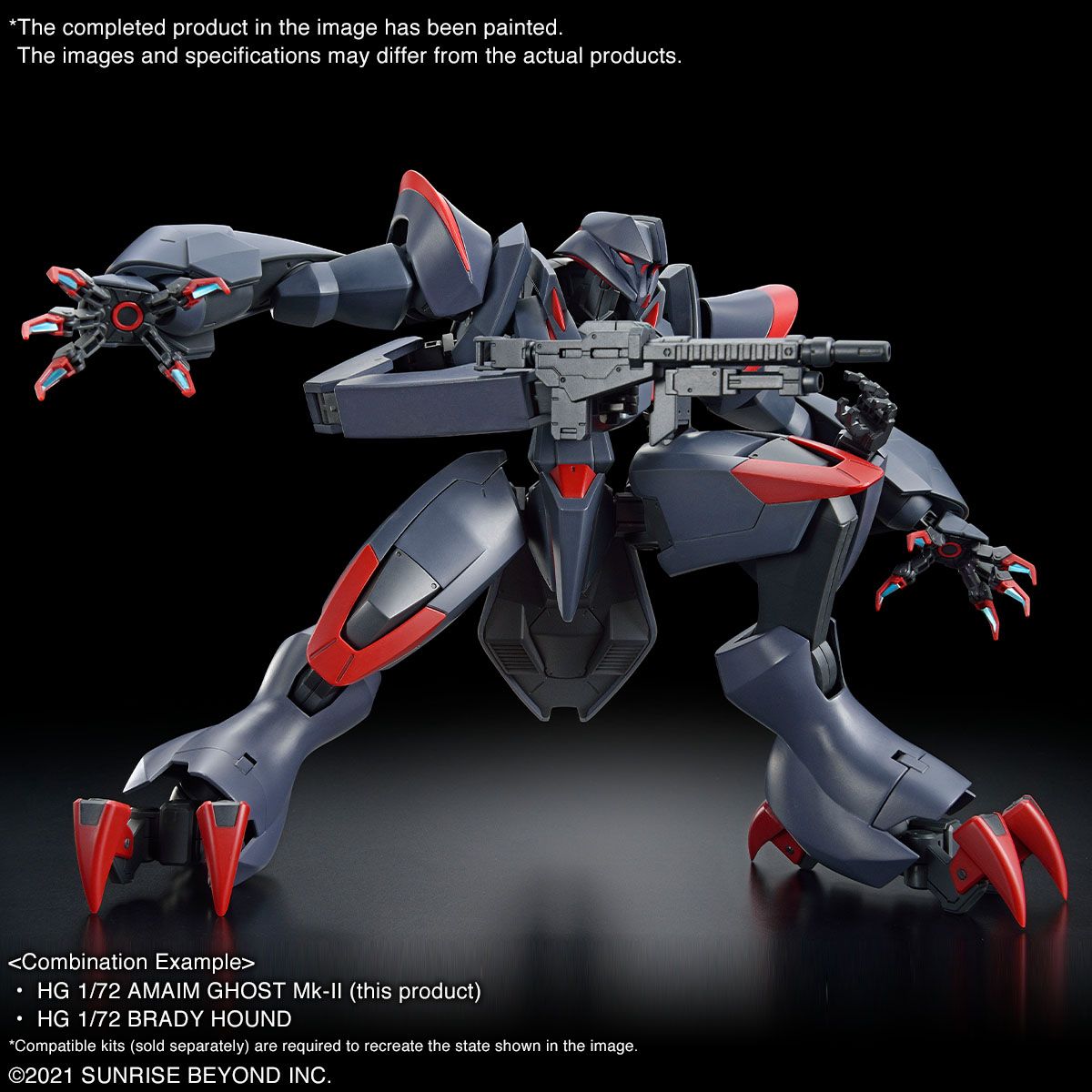 Bandai 1/72 Scale HG Kyokai Senki Ghost Mk II Model Kit