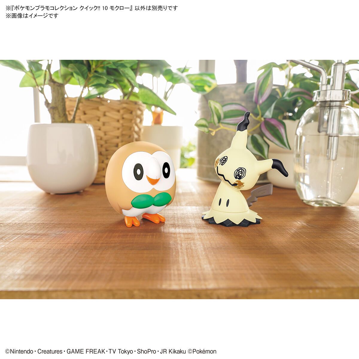 Bandai Pokemon Model Quick!! #10 Rowlett Model Kit