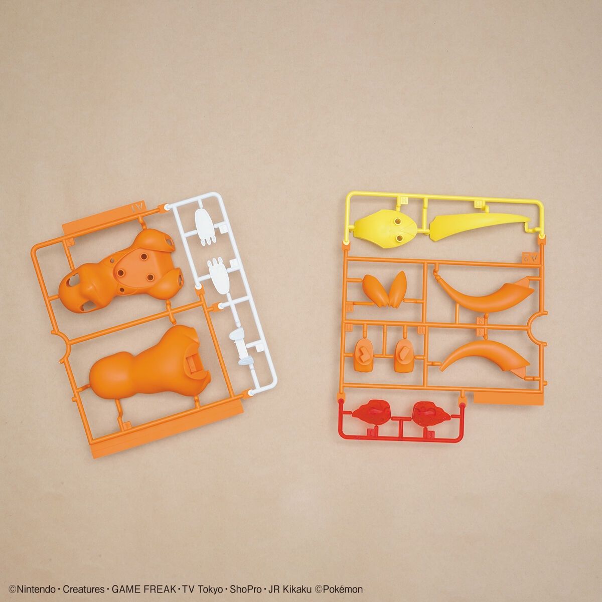 Bandai Pokemon Quick!!! Charmander Model Kit