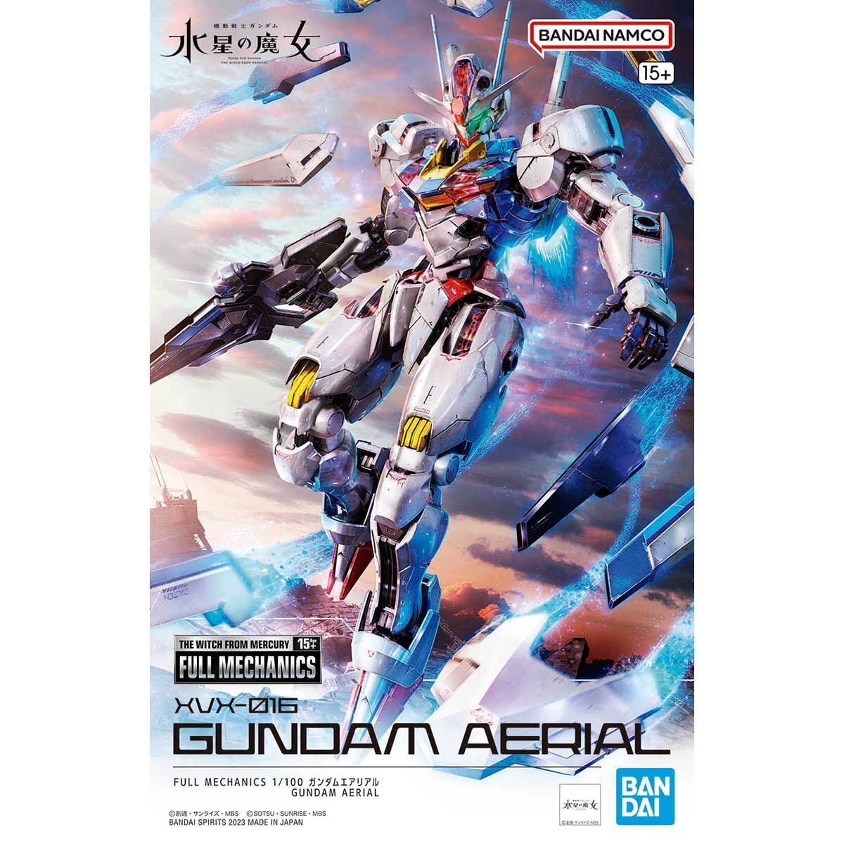 Bandai 1/100 Full Mechanics Aerial Gundam Model Kit