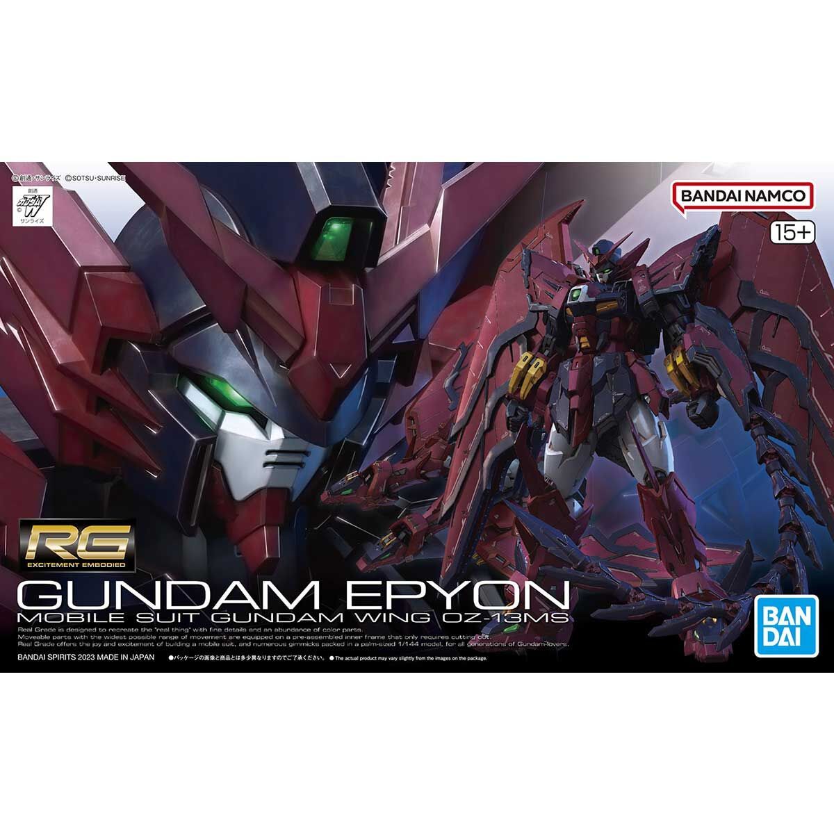 Bandai 1/144 RG Gundam Epyon Model Kit