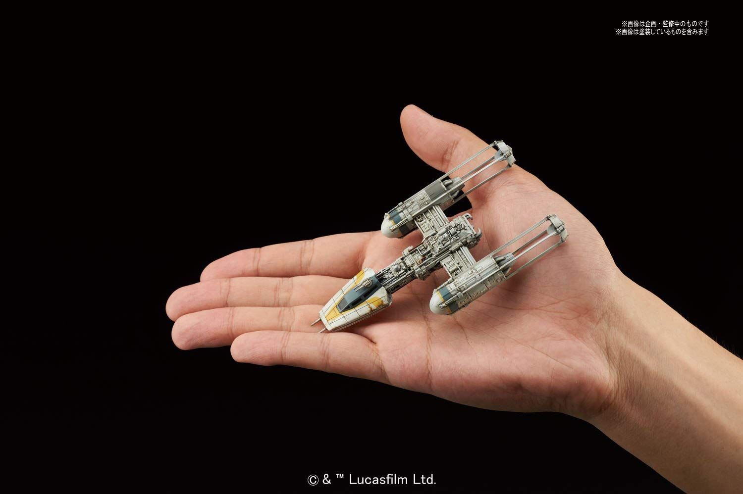 Bandai 1/144 Scale Star Wars Vehicle Model 005 Y-WingStarfighter