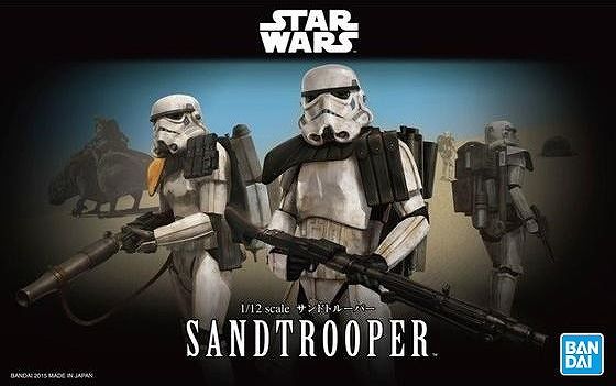 Bandai 1/12 Scale Sandtrooper Model Kit